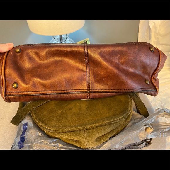 Fossil Bags Vintage Fossil Aged Leather Doctors Bag Poshmark